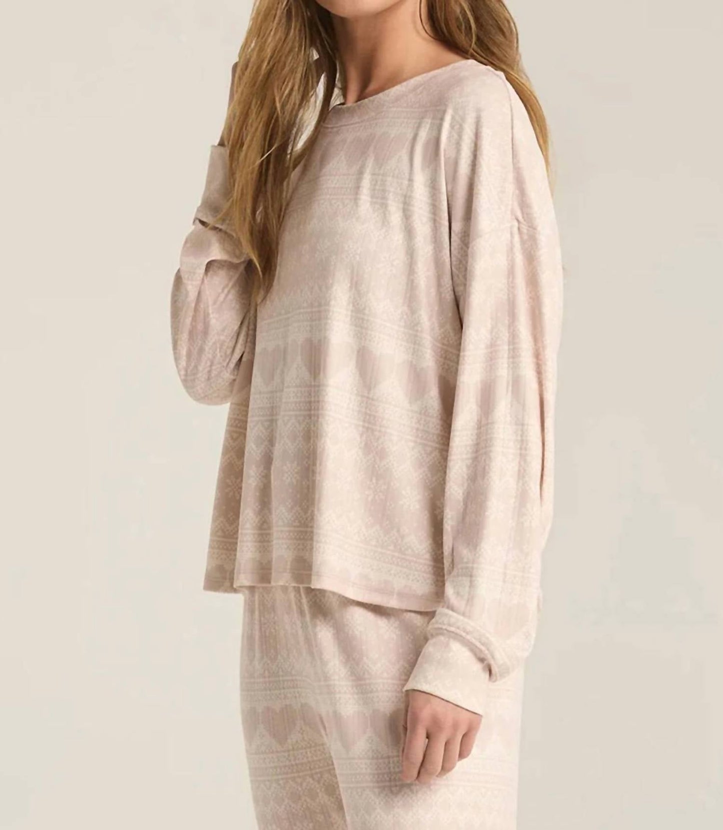 Z Supply - Fairisle Heart Top