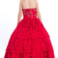 Rachel Allan - Lace Halterneck Pageant Ball Gown