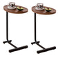 C-Shaped Side Table for Sofa and Bedroom