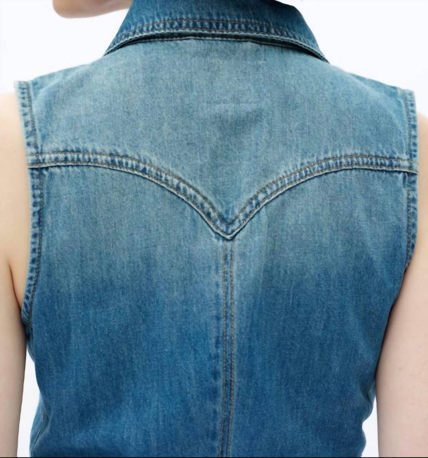 Bayeas - Julia Cardigan Relaxed Fit Denim Dress