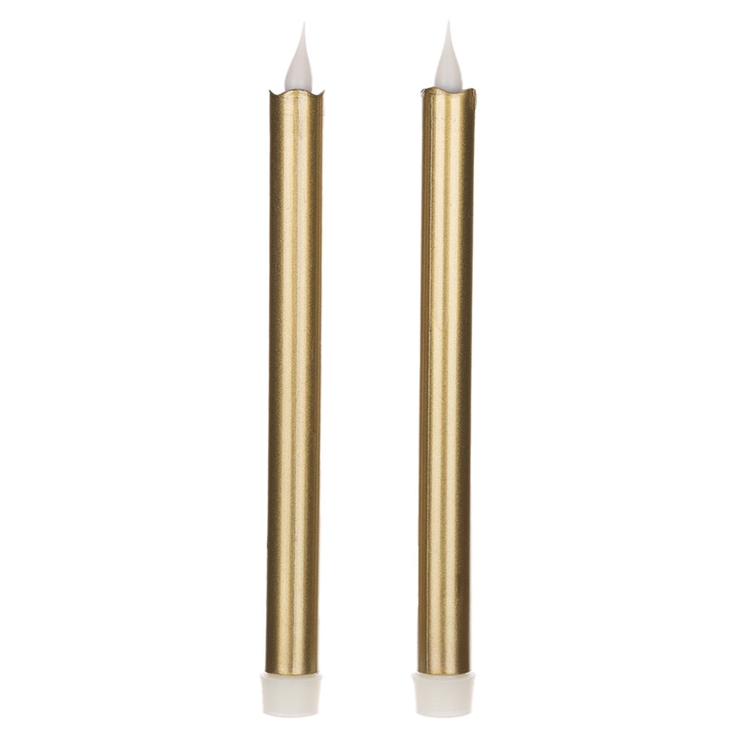 Simplux Designer LED Taper Candle with remote (Set of 2)