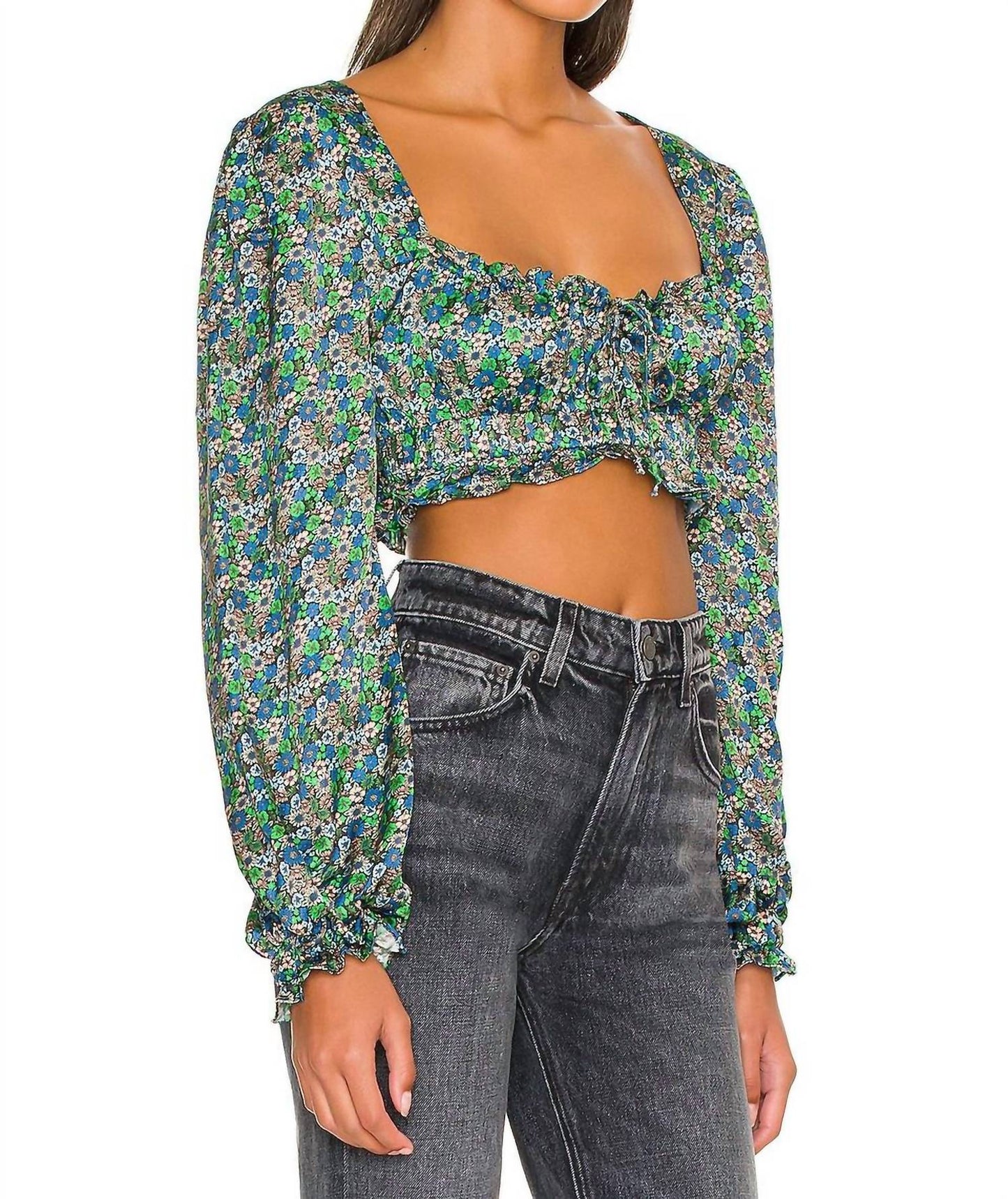 For Love & Lemons - ALISA CROP TOP