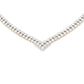 7.00ct Diamond Tennis Necklace 14KT Yellow Gold