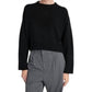 Elaine Kim - Cashmere Crew Neck Crop Sweater
