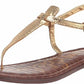 Sam Edelman - Women's Gigi Embossed Wide Flats Sandals