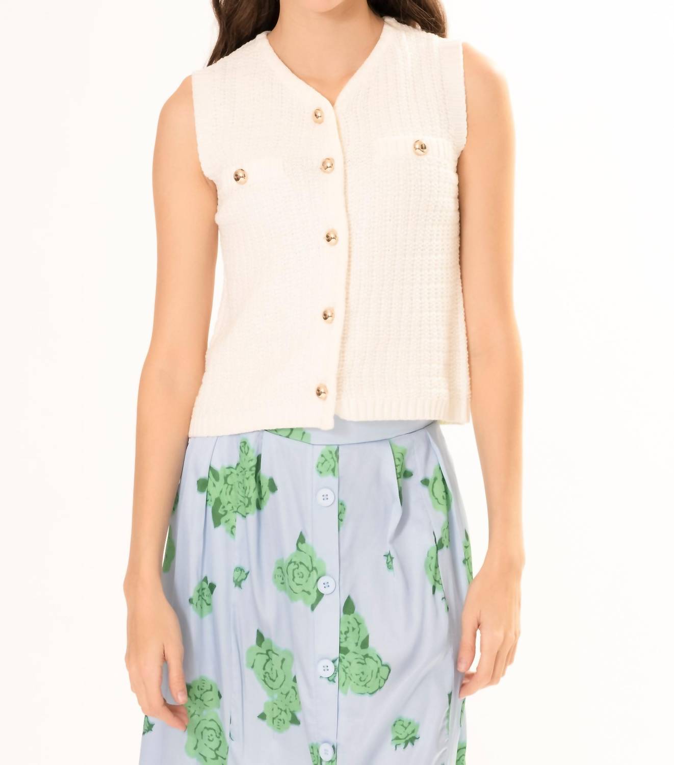 Area Stars - Pru Sleeveless Knit Top