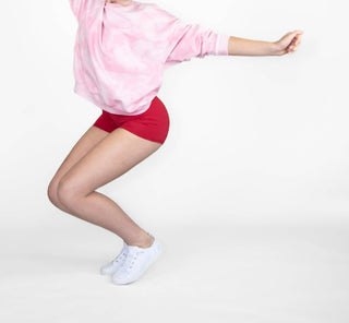 Body Wrappers - Tie Dye Drop Shoulder Sweatshirt