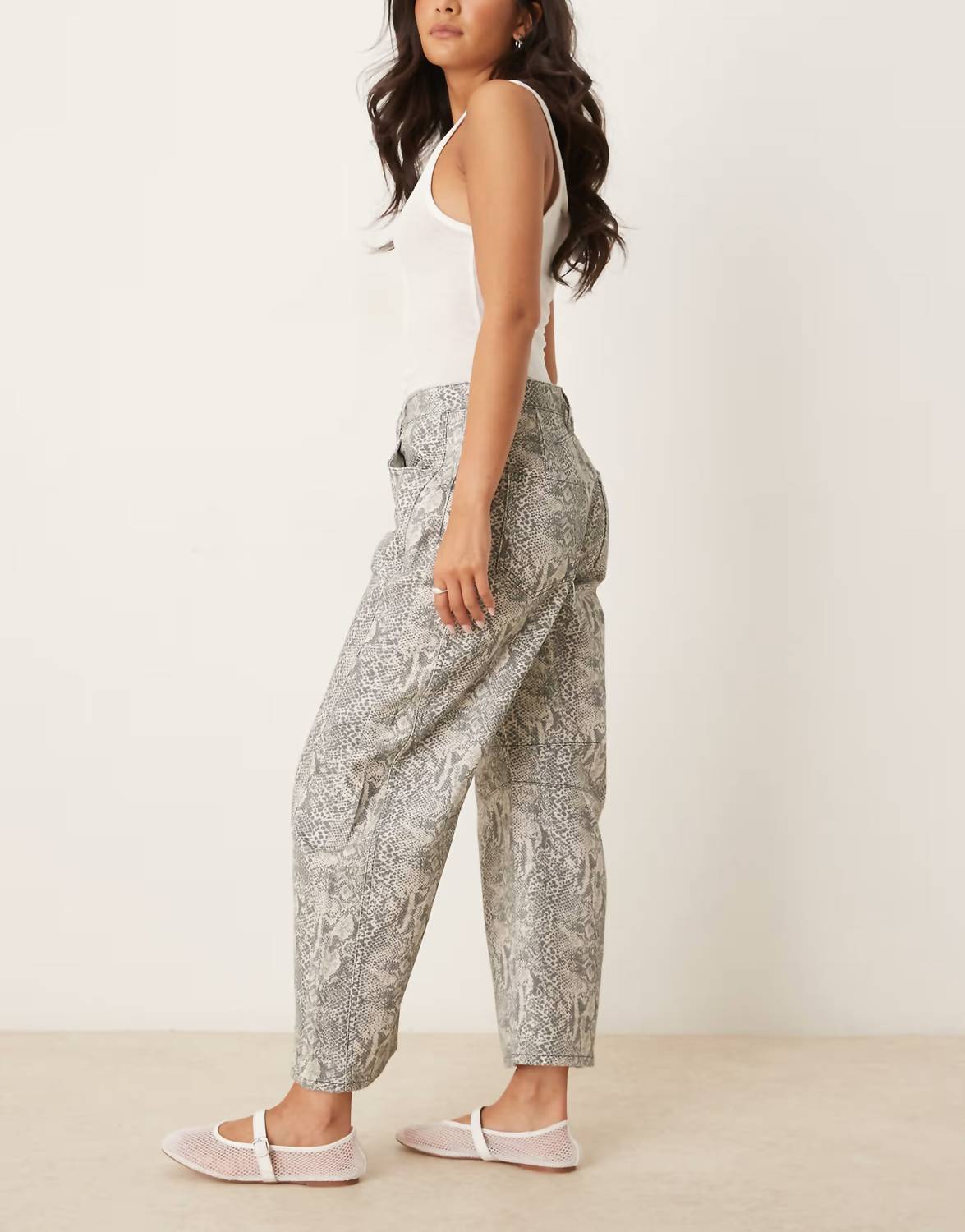Free People - Good Luck Mid Rise Barrel Jeans
