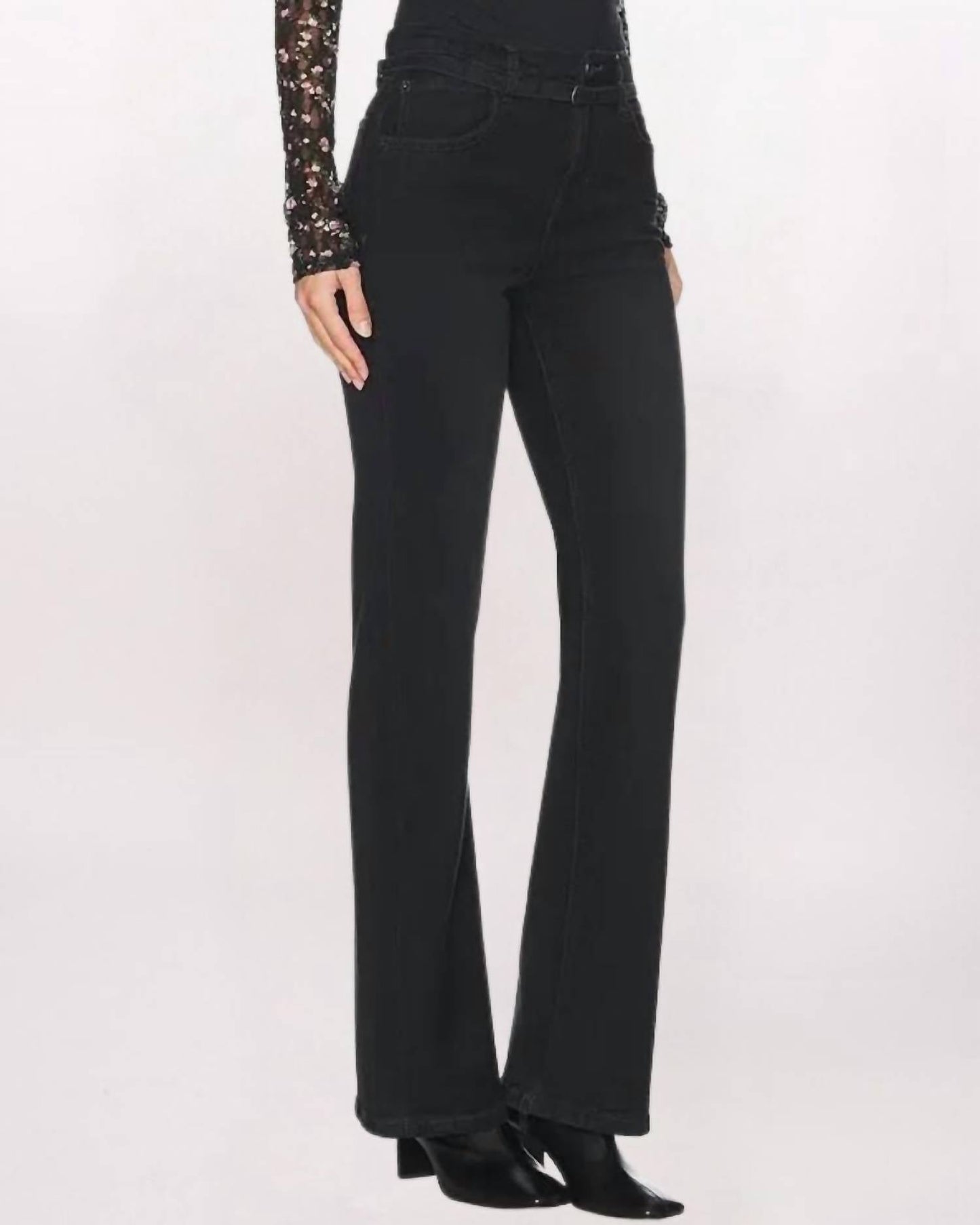 Free People - Women's Sabine Slim A Line Jean