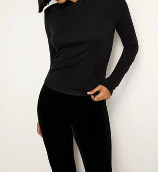 Good American - Women's Jeanius Long Sleeve Hoodie