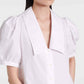 Frame - Sailor Puff Sleeve Blouse