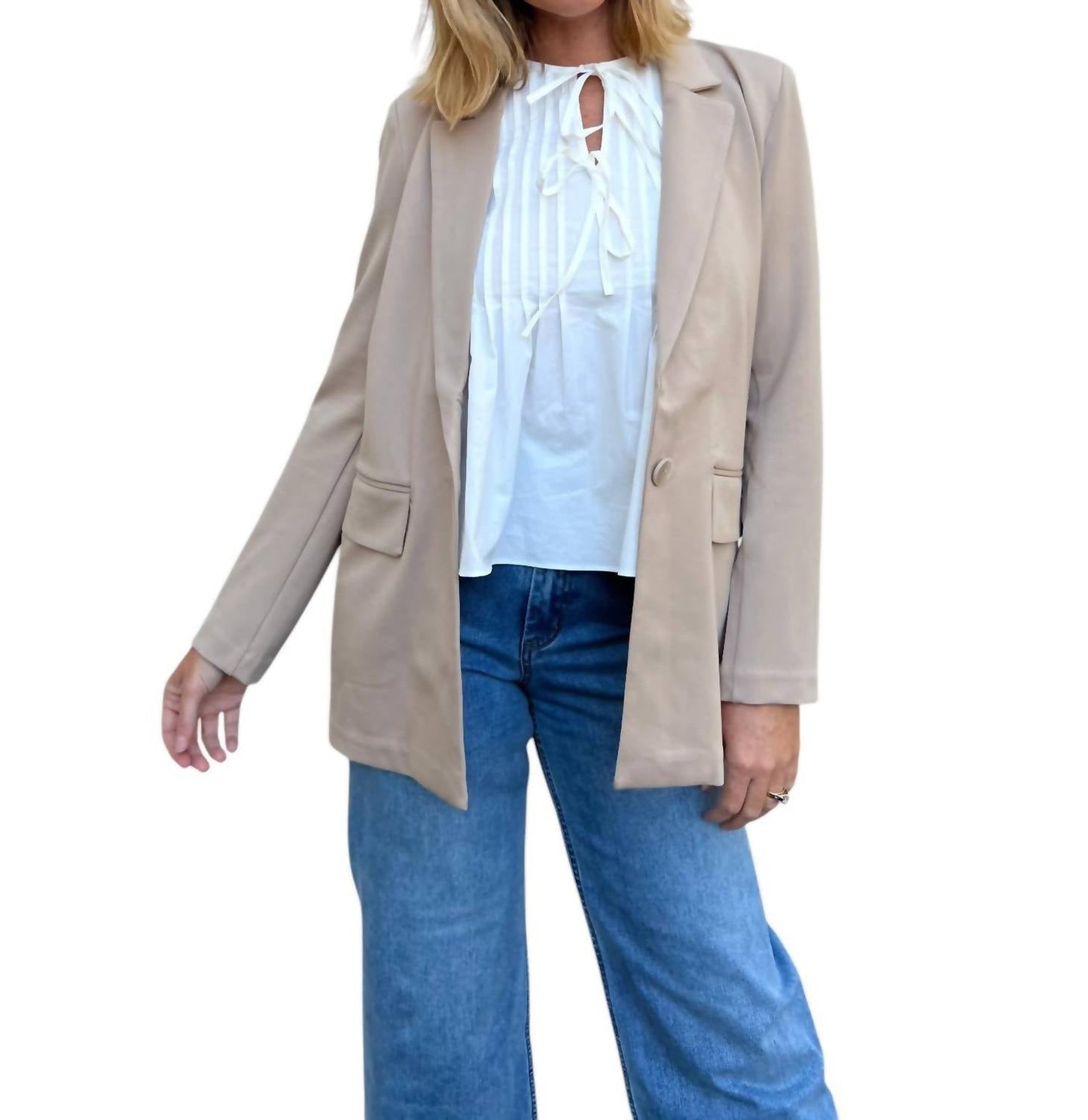 Z Supply - Do It All Button Front Blazer