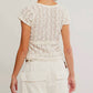 Free People - Claro Short Sleeve Tee