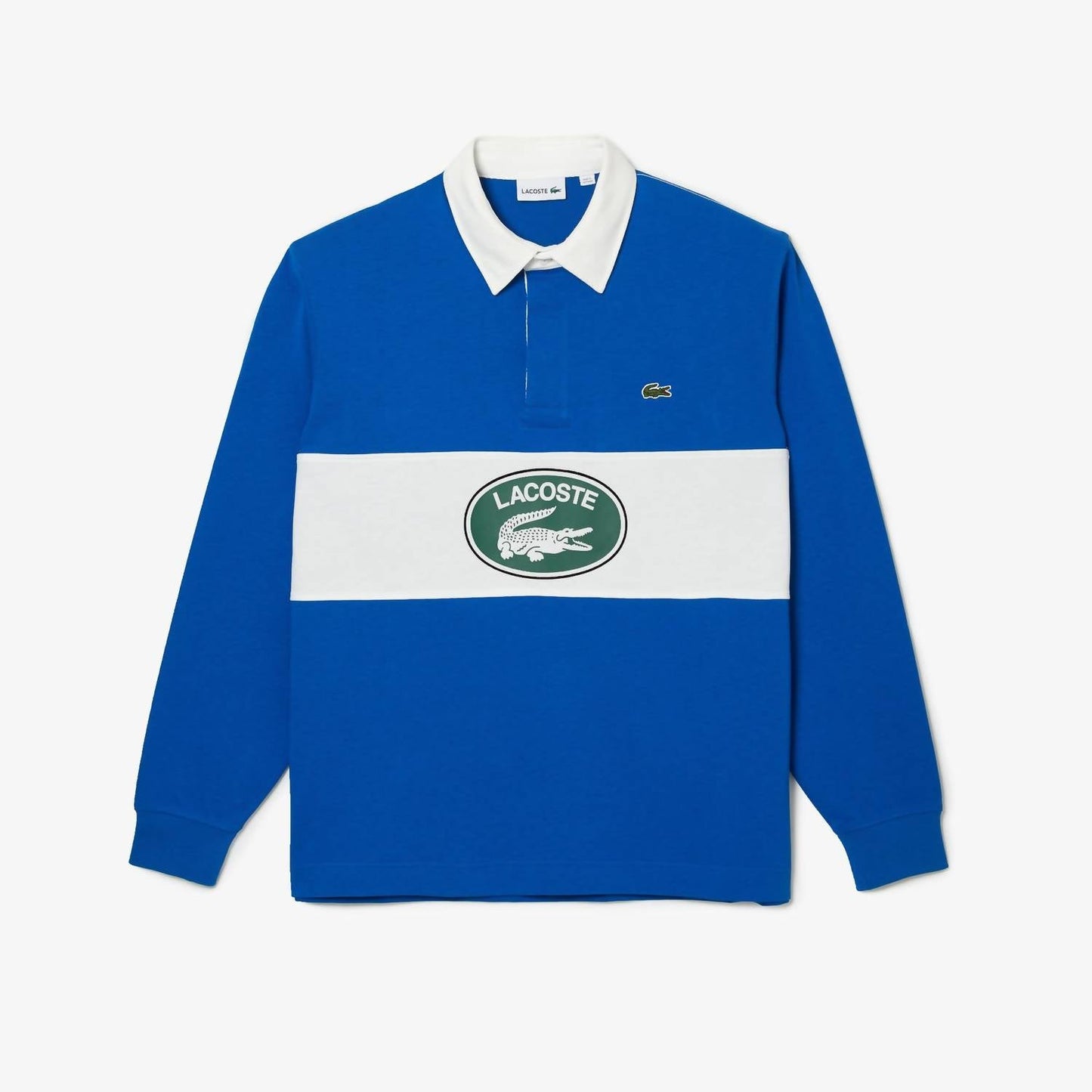 Lacoste - Men's Branded Loose Fit Rugby Polo