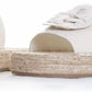 Tory Burch - Women's Woven Double T Espadrille Slide