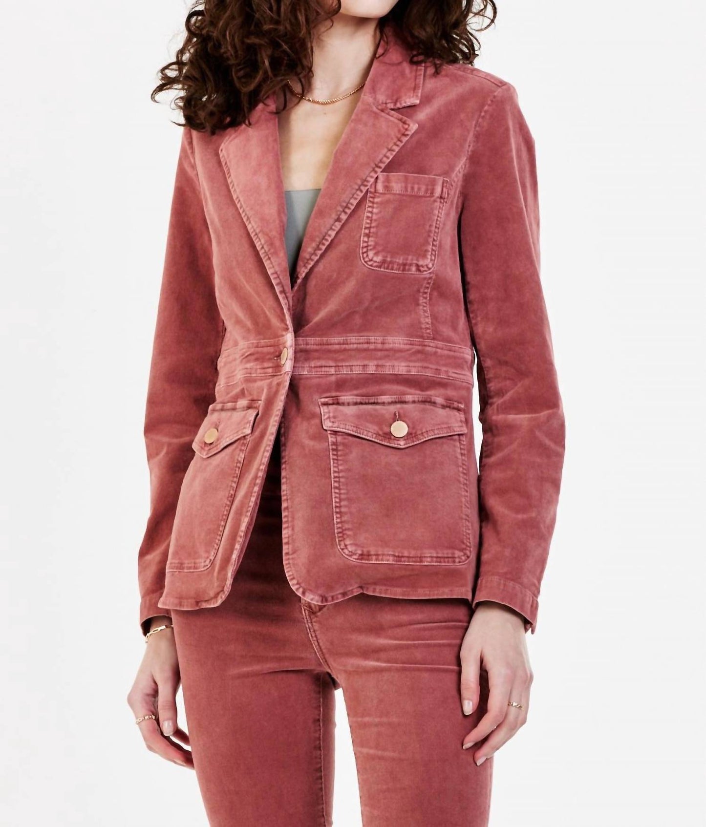 Dear John Denim - HEATHER COLOR CORDUROY BLAZER