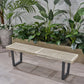 Intrinsic Outdoor Dining Bench With Slat Top