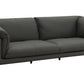 Tadi - Top Grain Leather Sofa - Black