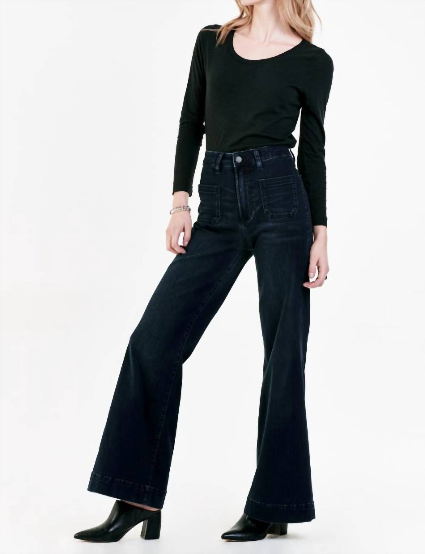 Dear John Denim - Fiona Super High Rise Wide Leg Jeans