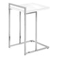 Accent Table, C-Shaped, Contemporary & Modern