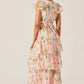 Astr - Emporia Floral Tiered Maxi Dress
