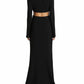 A.L.C. - Issa Cutout Long-sleeve Gown
