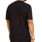 Camiseta masculina com estampa de caveira e lantejoulas Renew da INC International Concepts, preta, tamanho 48, grande e alta