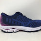Tênis de corrida Mizuno Wave Rider 23 Waveknit feminino, azul/ultramarino, tamanho 6 B(M) EUA