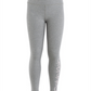 Calça legging Calvin Klein Big Girl com estampa de logotipo cinza, tamanho G/G (12-14)