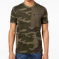 Camiseta masculina Sean John com bolso e zíper, tamanho XX-G, verde