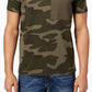 Camiseta masculina Sean John com bolso e zíper, tamanho XX-G, verde