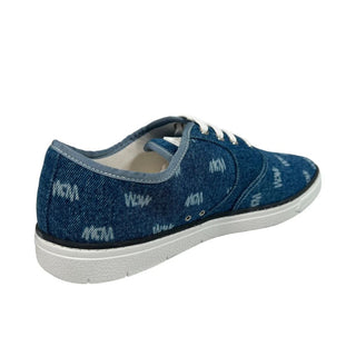 MCM Men's Blue Denim Sneakers Size US 8 EU 41
