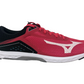 Tênis de corrida Mizuno Wave Sonic feminino, violeta brilhante/preto
