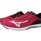 Tênis de corrida Mizuno Wave Sonic feminino, violeta brilhante/preto