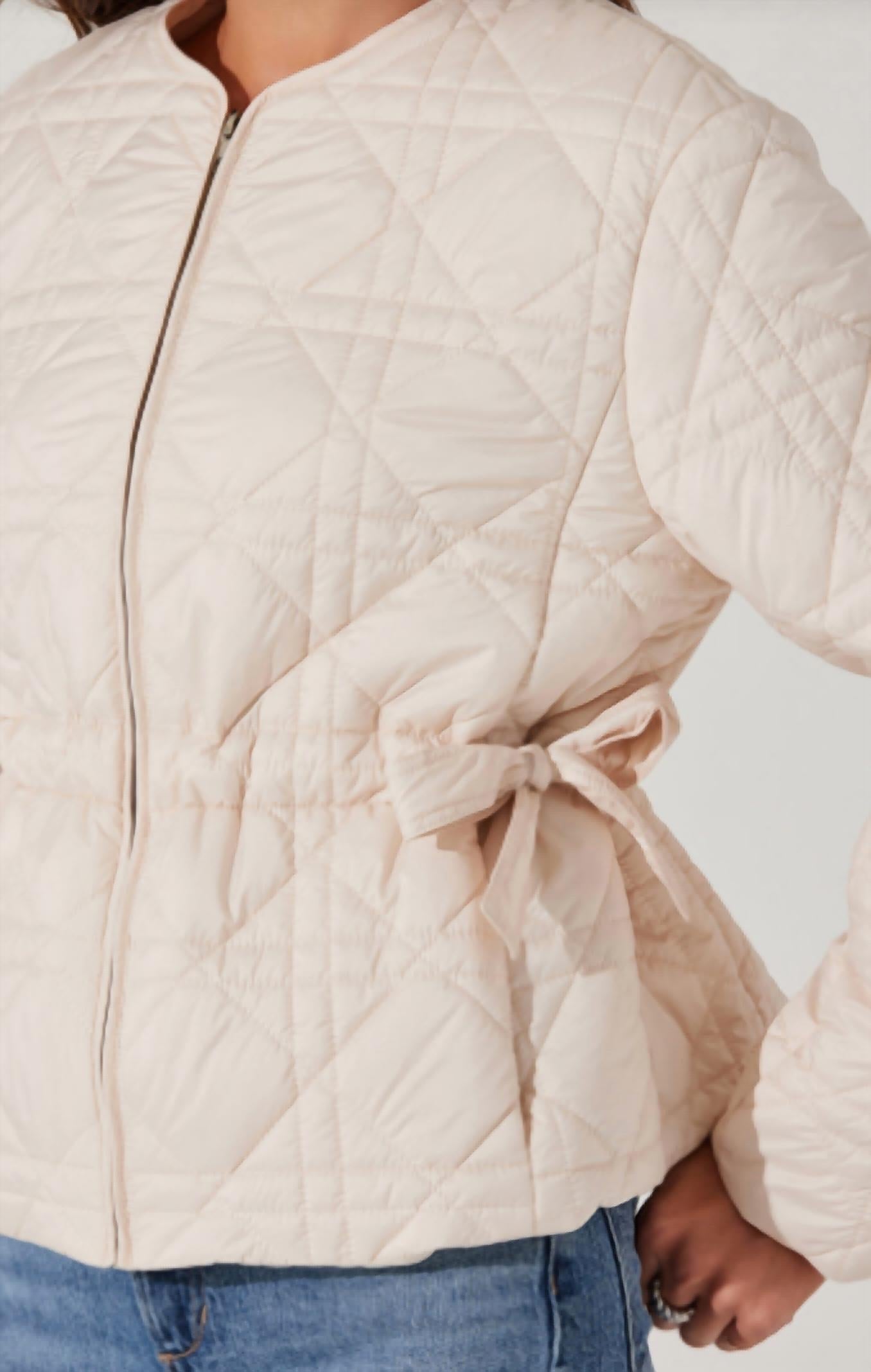 Astr - Joslyn Diamond Quilted Jacket