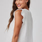 Bella Dahl - Ruffle Sleeve Tie Neck