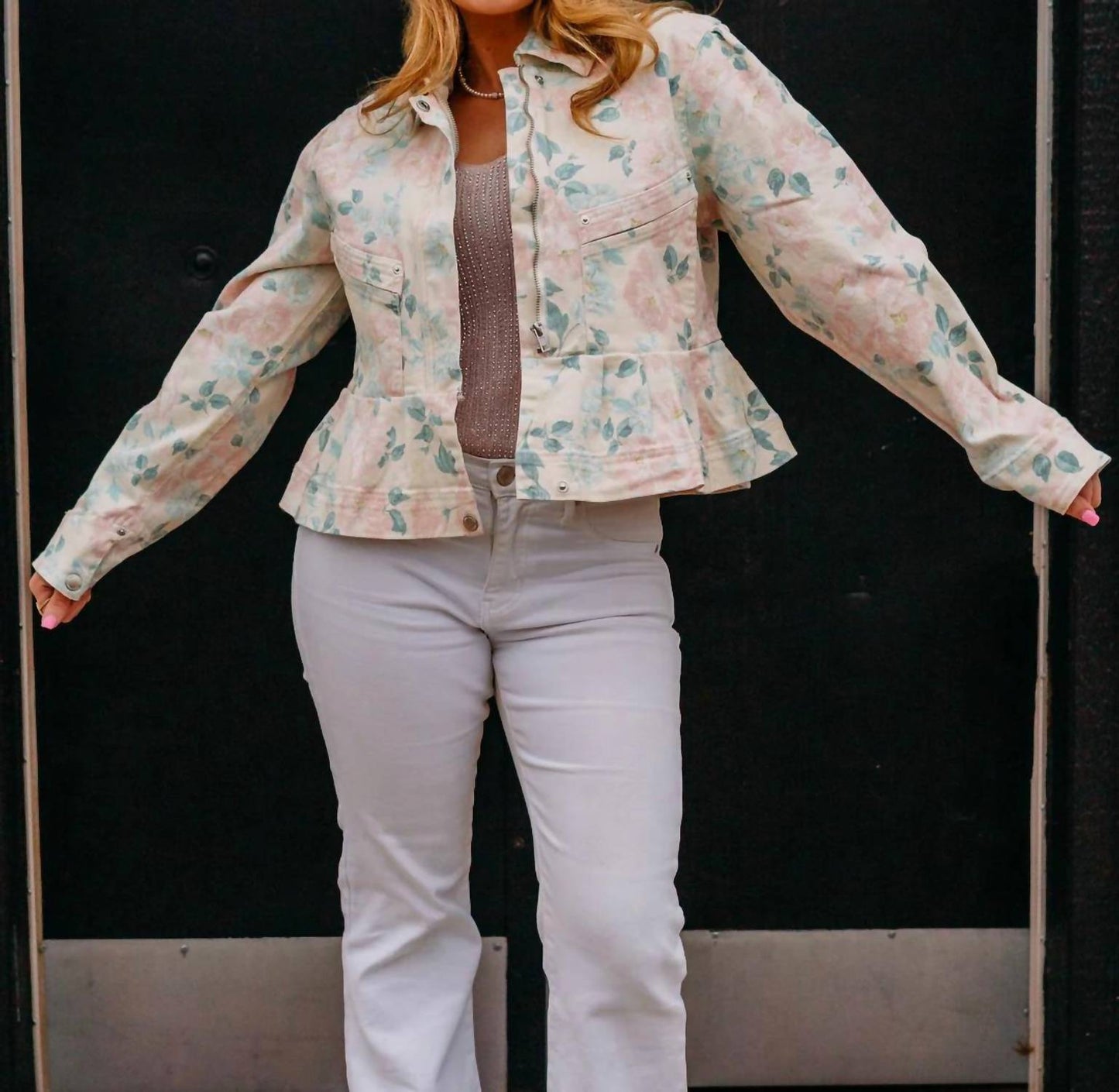 Steve Madden - FLORAL SLOAN JACKET