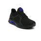 Tênis de corrida masculino Akademiks Fast 2.0 Knit, preto, tamanho 10 M