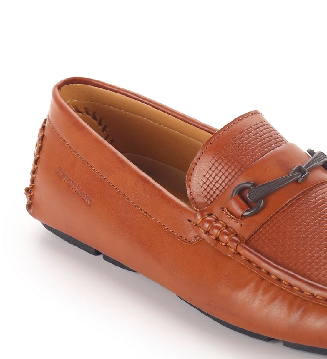 Tênis Aston Marc Masculino Bit Driving Marrom Tamanho 9 M