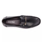 Mocassim Aston Marc Masculino com Fivela Perfurada Preto Tamanho 9,5M
