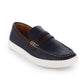 Sapatos náuticos masculinos Aston Marc, azuis, tamanho 9 M