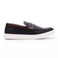 Sapatos náuticos masculinos Aston Marc, azuis, tamanho 10 M