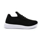 Tênis de corrida masculino Akademiks Pulse Knit preto, tamanho 11 M