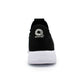 Tênis de corrida masculino Akademiks Pulse Knit preto, tamanho 11 M