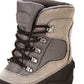 Botas de neve de camurça para todos os climas masculinas Polar Armor, cinza, tamanho 10 M