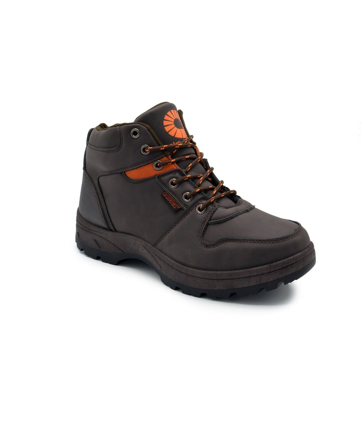 Botas de trabalho Hunter masculinas Akademiks, marrom, tamanho 10M