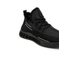 Tênis de corrida masculino Akademiks Fit 2.0 Knit, preto, tamanho 9M