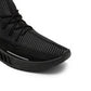 Tênis de corrida masculino Akademiks Fit 2.0 Knit, preto, tamanho 9M
