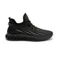 Tênis de corrida masculino Akademiks Fit 3.0 Knit, preto, tamanho 13 M
