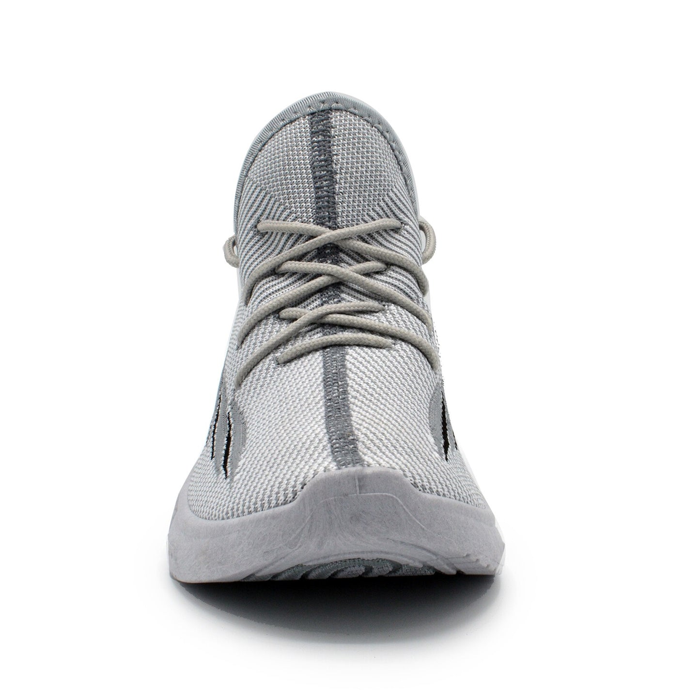 Tênis de corrida masculino Akademiks Fit 3.0 Knit, cinza, tamanho 11 M